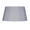 Grey Oval Tapered Shade / Silk Effect