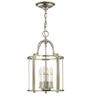 Lantern Light Silver 50 cm