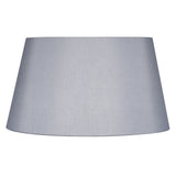 Grey Oval Tapered Shade / Silk Effect