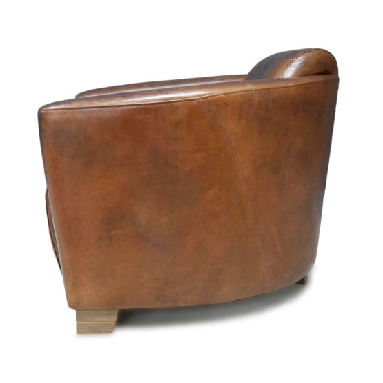 Small Leather Club Chair