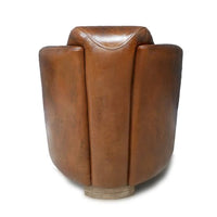 Small Leather Club Chair