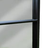 Window Mirror Black Square 90 cm