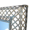 Pierced Lattice Metal Mirror - 100cm