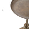 Antique Brass Side Table 54 cm