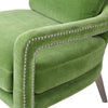 Green Velvet Armchair 82 cm