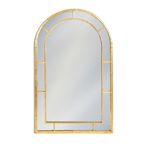 Small Gilt Window Mirror 80 cm