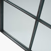 Rectangular 6 Pane Window Mirror 110 cm