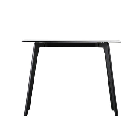 Black Empire Style Square Table 57 cm