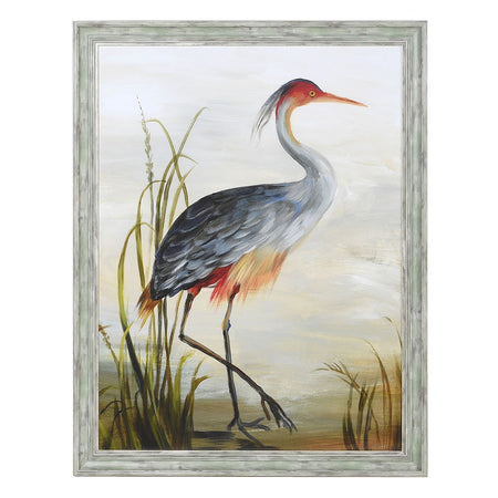 Blue Heron Print 110 cm