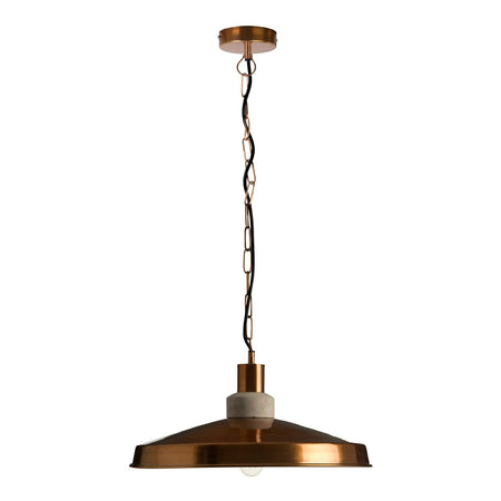 Tall Lantern Light - Matt Black & Aged Brass - 65cm