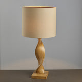 Curved Wooden Lamp 68 cm