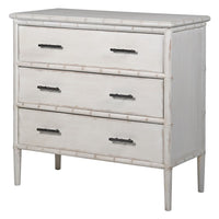 Chest of Drawers - Light Grey- 90cm