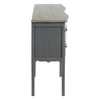 Stunning double 'Louis' style chest in a distressed 'country house' grey painted finish, with period styled handles.