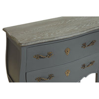 Stunning double 'Louis' style chest in a distressed 'country house' grey painted finish, with period styled handles.