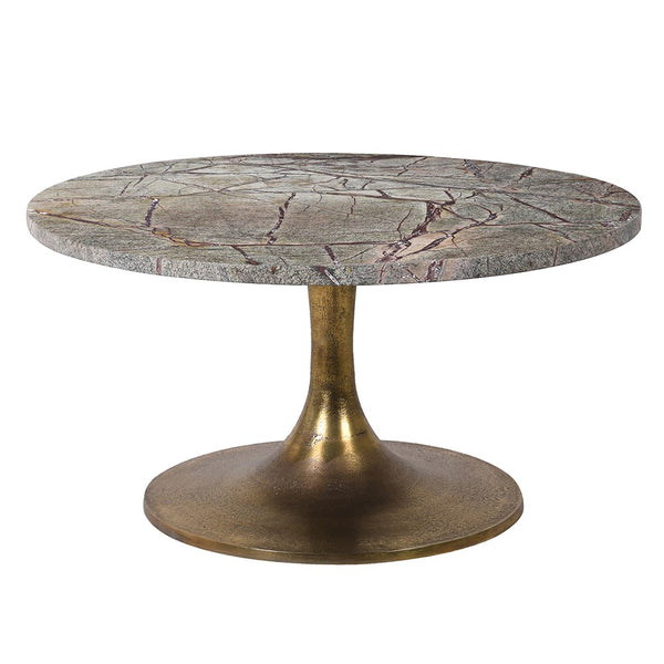 Green Marble Coffee Table 75cm
