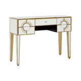 Mirrored Deco Style Console Table