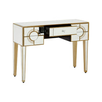 Mirrored Deco Style Console Table