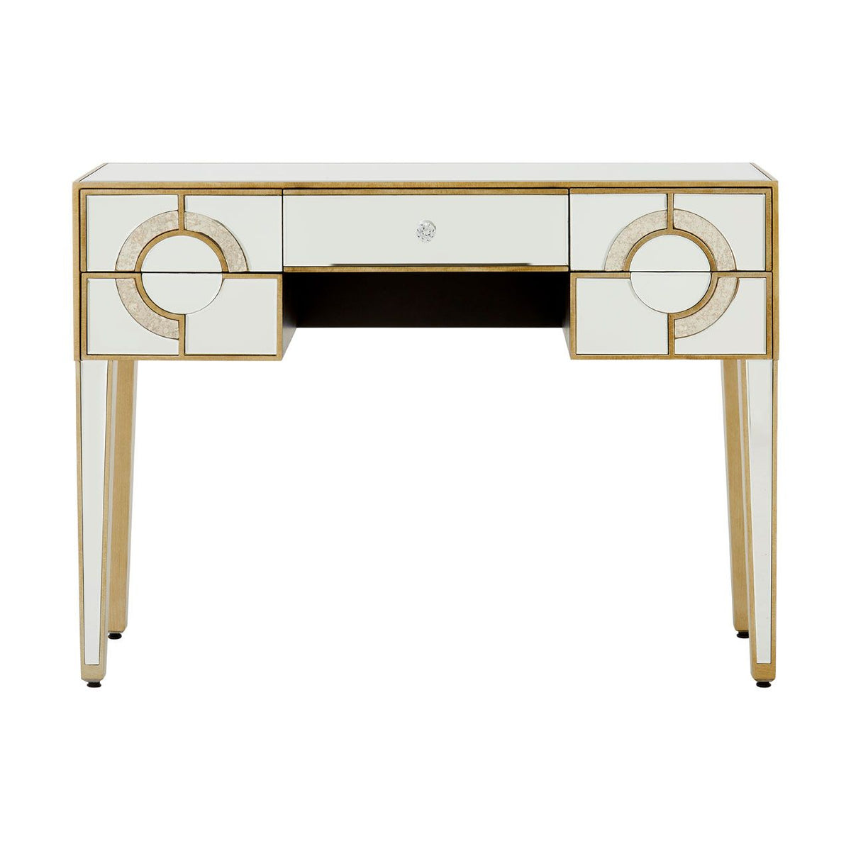 Mirrored Deco Style Console Table