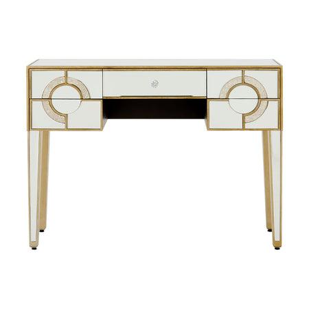 3 Drawer Painted Console Dressing Table 110 cm