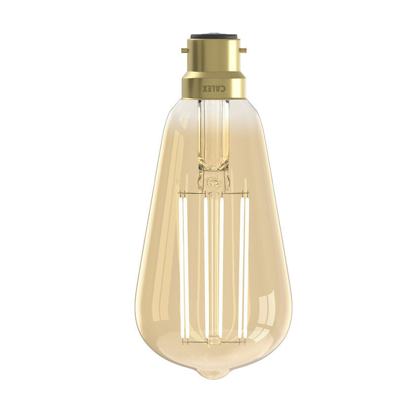 Dimmable Bayonet LED Pear Squirrel Filament Bulb - B22 (Tinted) 4w
