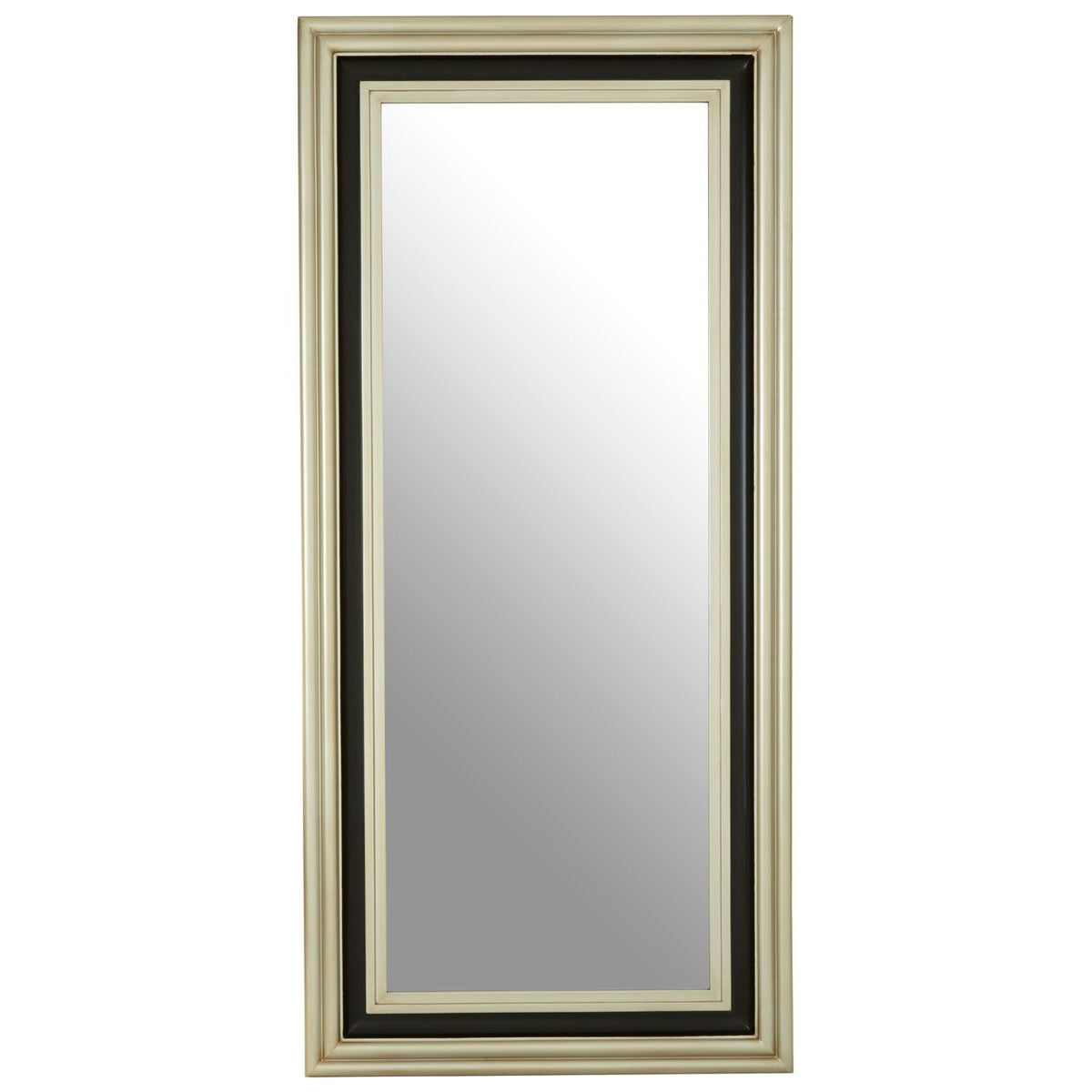 The size and dramatic colours of this extra large mirror will make a real statement in any room.