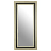 The size and dramatic colours of this extra large mirror will make a real statement in any room.