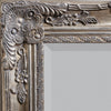 Large Antique Silver Mirror 170 cm