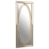 Oval Inset Gold Venetian Style Mirror
