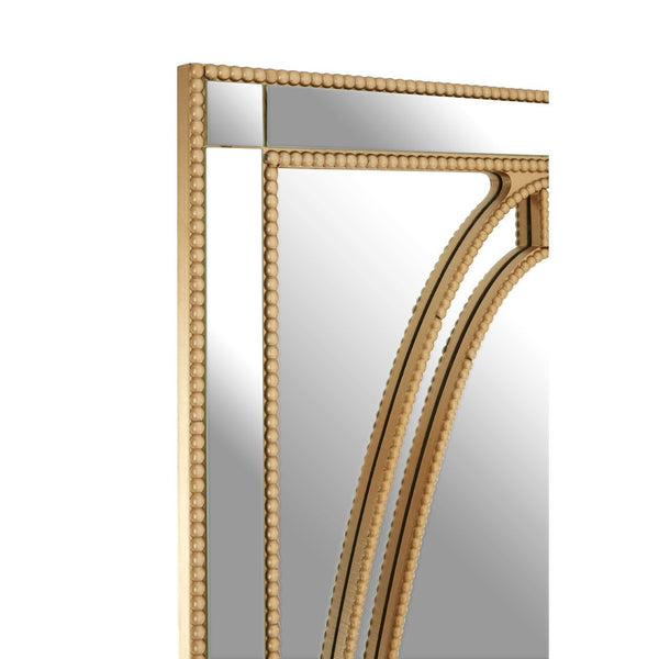 Oval Inset Gold Venetian Style Mirror