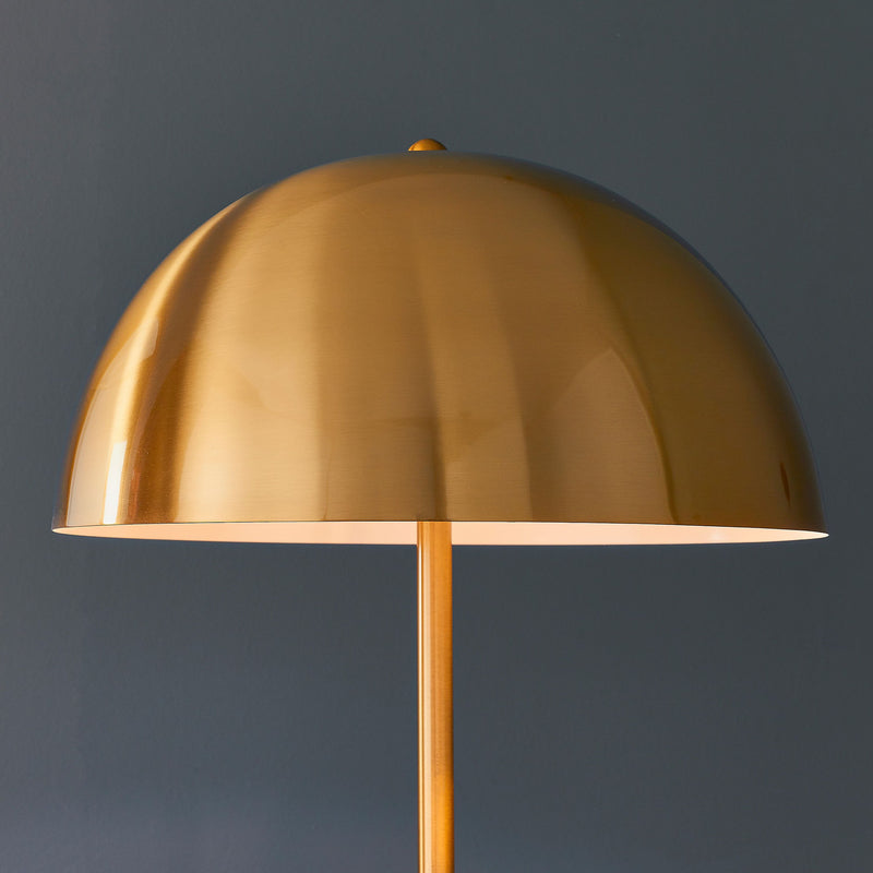 Antique Brass Floor Lamp  152cm