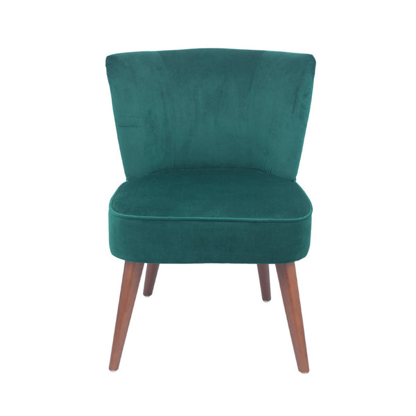 Green Velvet Chair / Pair
