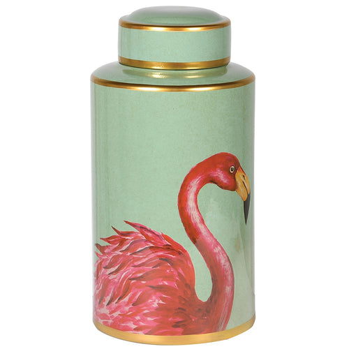 Flamingo Ginger Jar 40 cm