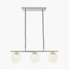 Linear Globe Light Nickel 66 cm