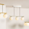 Linear Globe Light Brushed Gold 66