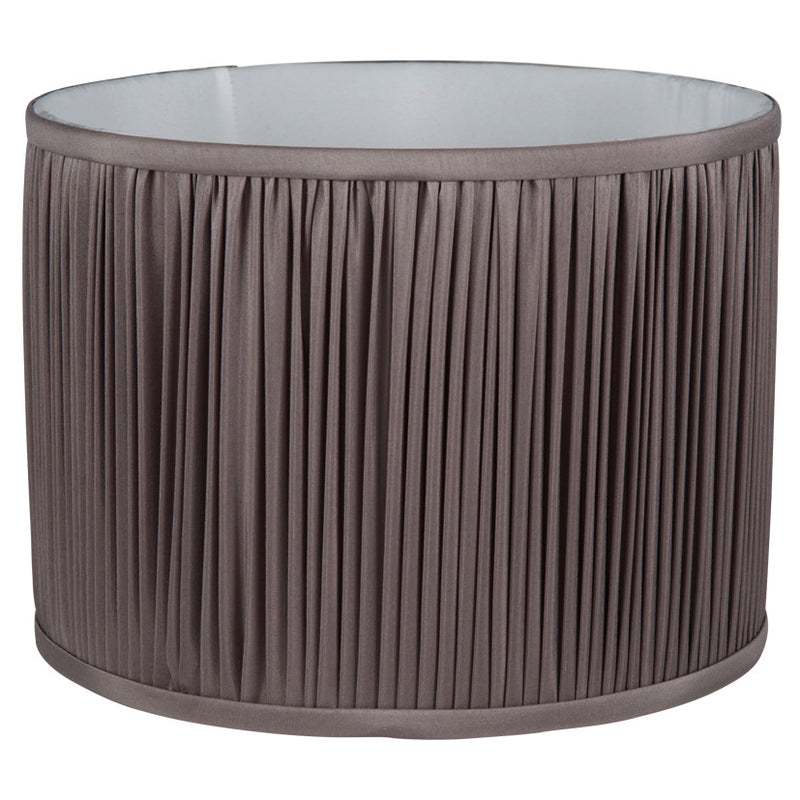 Mushroom Grey Pleated Shade - 35/40 cm