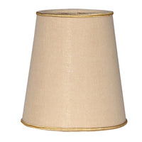 &nbsp;Rayon Cream Clip Chandelier Shade