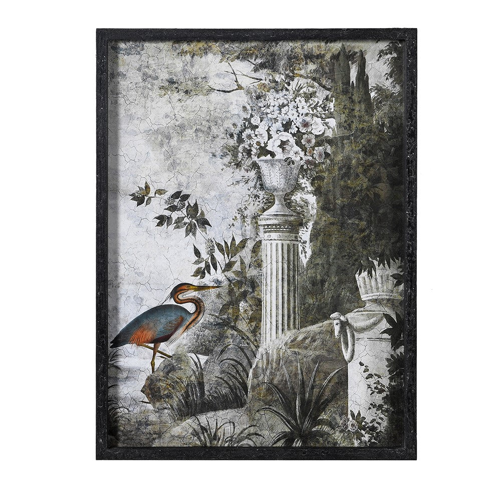 Heron Wall Print 56 cm x 41 cm