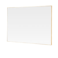 Minimal Gilt Framed Horizontal Mirror 120cm