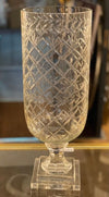 Glass Hurricane Lamp - 35 cm