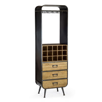 Urban Metal & Wood Bar Unit