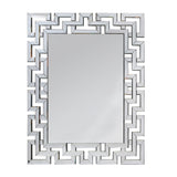 Large Rectangular Deco Venetian Mirror 122cm