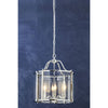 Extra large 6 light nickel lantern, stunning hall light setting the mood for the rest of a beautiful home.