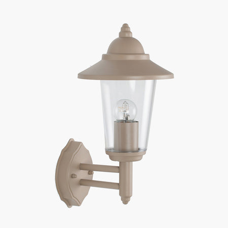 6 Sided Outdoor Lantern Wall Light