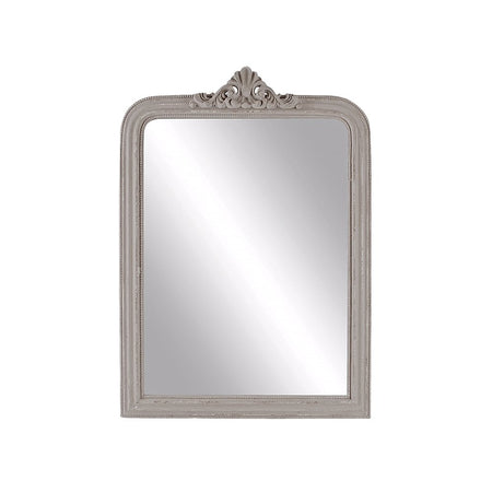 Grey Crested Mirror / Overmantle - 125cm