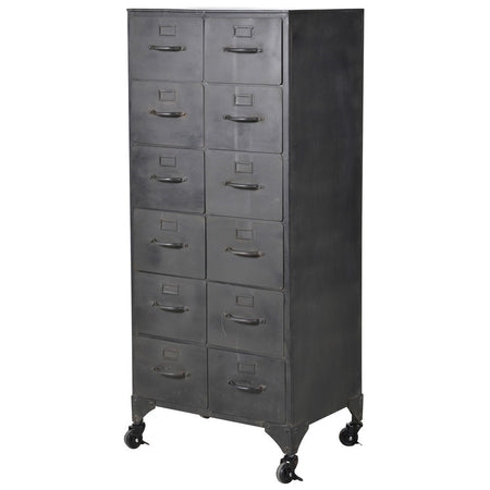 Black Metal Cabinet  150cm