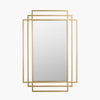 Gilt Triple Frame Mirror 91 cm