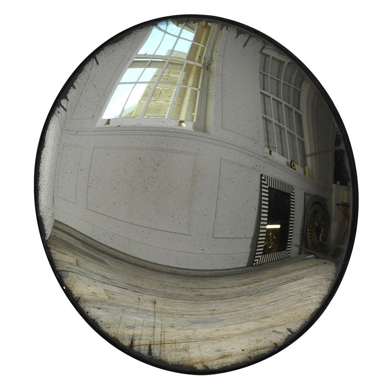 Round Mirror - Aged Convex - 80cm. This mirror is the best aged glass convex mirror of it's type, 