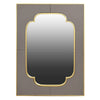Grey Mirror Gilt Inset 111 cm
