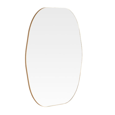 Extra Large Ornate Oval Mirror 104 x 151 cm