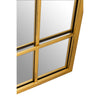 Gold Window Mirror 140 cm